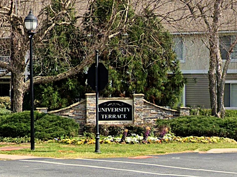 University Terrance Entrance Exterior Mar 2020
